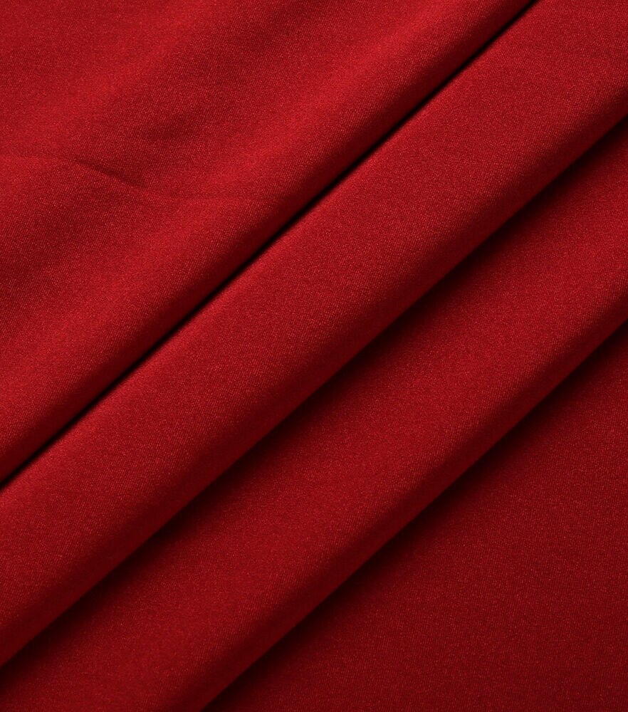 Performance Nylon & Spandex Fabric, Red, swatch