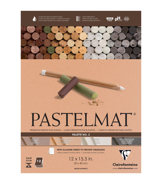 Pastelmat Pad 12x15.75 #6 Colors