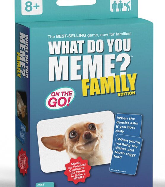 What Do You Meme 6" Family Edition Game