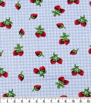 Retro Cherry Print Cotton Drill Fabric. Striking Cherry Print Fabric. Great  Quality 100% Cotton Drill. Fruity Fruit Print
