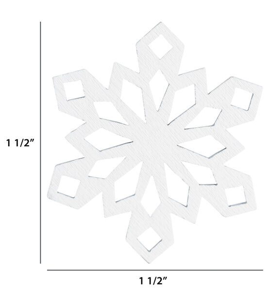 Arctic Blast Snowflake Buttons - 840934003919