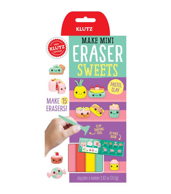 Klutz Make Your Own Mini Erasers Book Kit