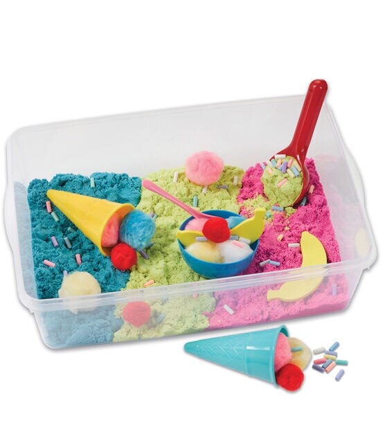 Creativity for Kids Ice Cream Shop Sensory Bin Play Set, , hi-res, image 2