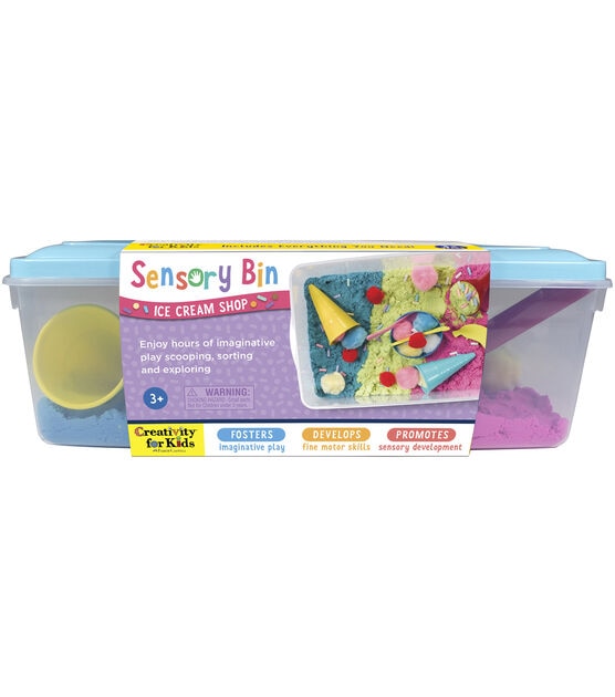 Creativity for Kids Ice Cream Shop Sensory Bin Play Set, , hi-res, image 10