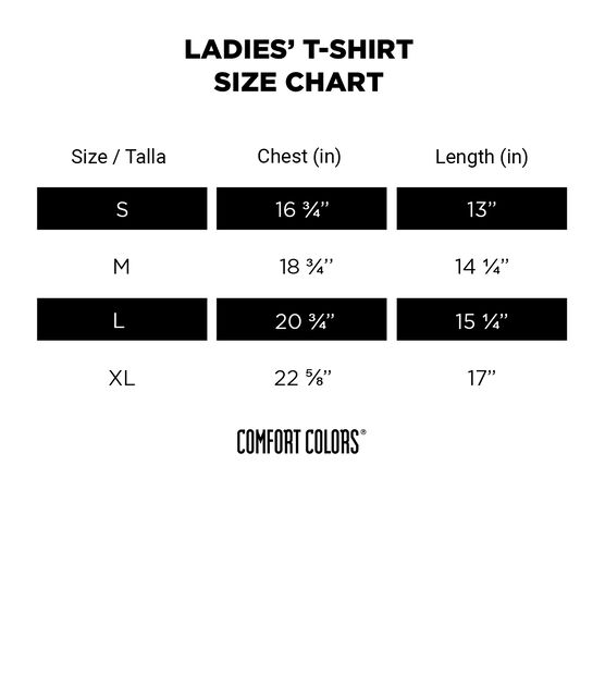 Comfort Colors Ladies T-Shirt Large, , hi-res, image 2