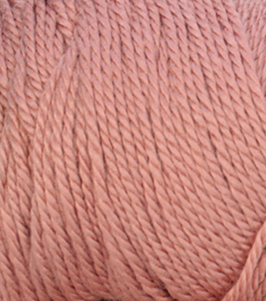 Shine 219yds Light Weight Acrylic by Big Twist, Coral, swatch, image 1