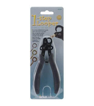 The Beadsmith Looper Kit – Includes a 1-Step Looper Plier (2.25 mm) & 2  Tarnish-Resistant 20 Gauge Wire Spools, 15 Yards Each in Silver & Gold –