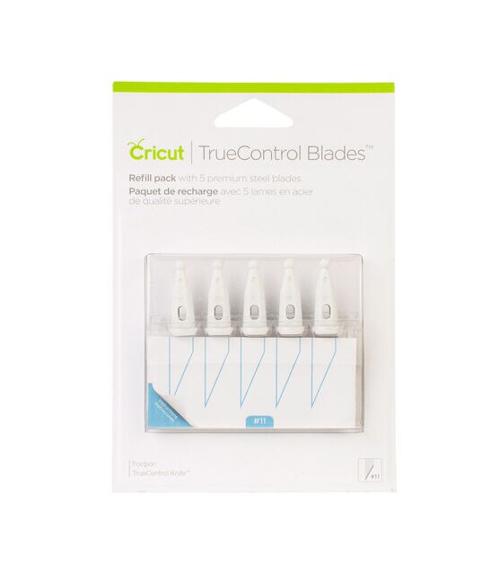 Cricut 5pk True Control Steel Blades Refill Pack