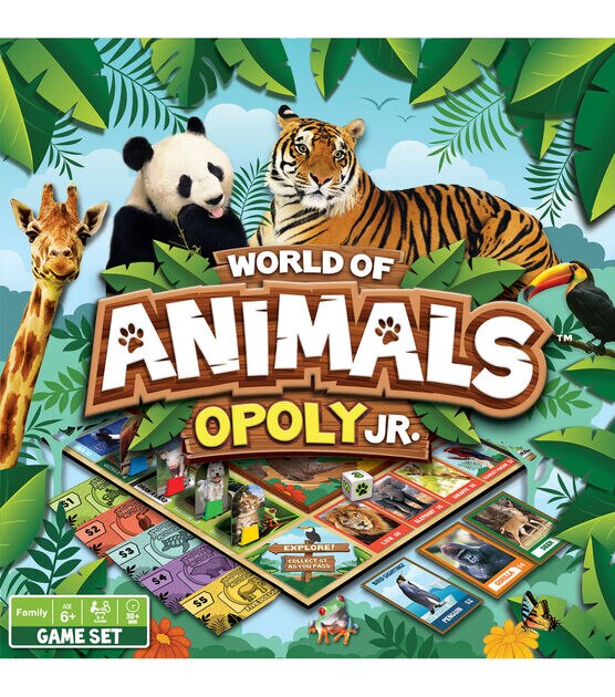 MasterPieces Kids & Family Board Games - Caterpillar Builder Opoly Jr. -  Officially Licensed Board Games For Kids, & Family