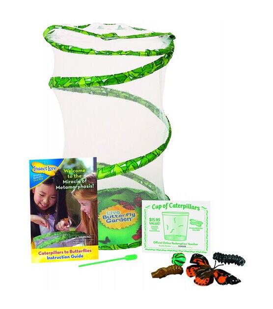 Insect Lore 18" Butterfly Garden Deluxe Growing Kit, , hi-res, image 2