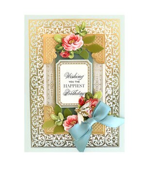 Anna Griffin Tea Party Cut Embossing Folders & Dies 8pc