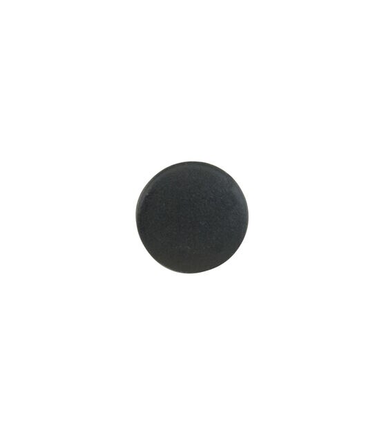 Le Bouton Round Black Shank Buttons NOS 6 Count - Ruby Lane