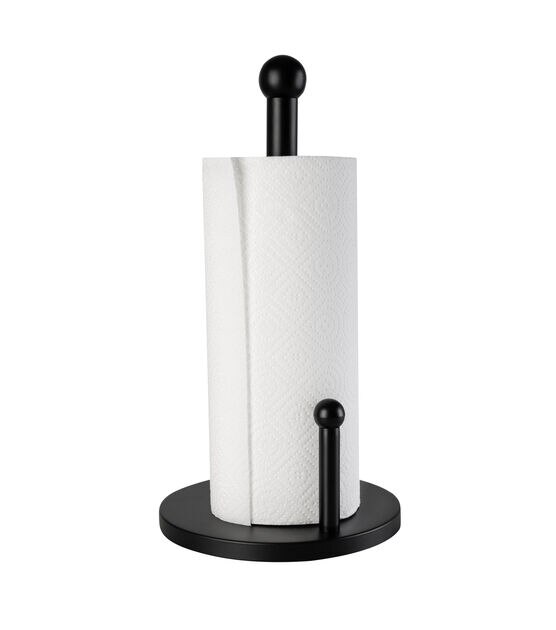 Totally Kitchen Weighted Paper Towel Holder | Single Tear Standing Paper  Towel Holder | Durable Metal Construction | Classic Design