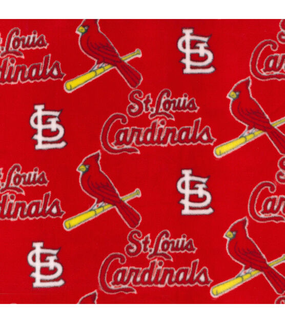 St. Louis Cardinals MLB Fleece by Fabric Traditions