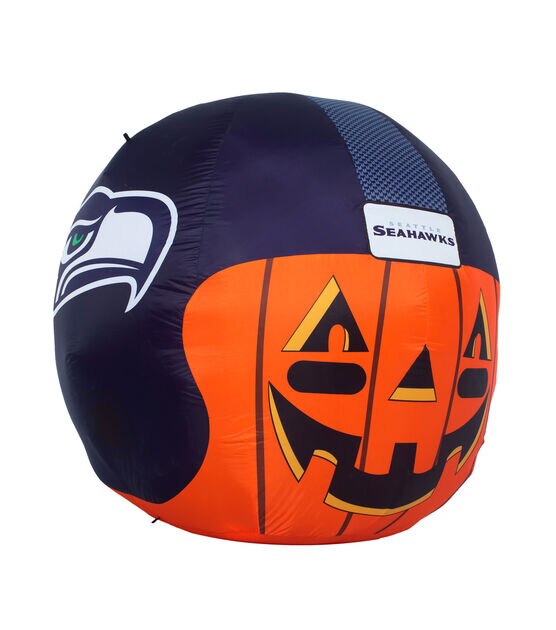 Sporticulture 4' NFL Seattle Seahawks Inflatable Jackolantern Helmet