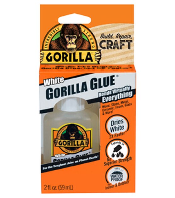 Gorilla 2fl.oz. Waterproof Glue - White