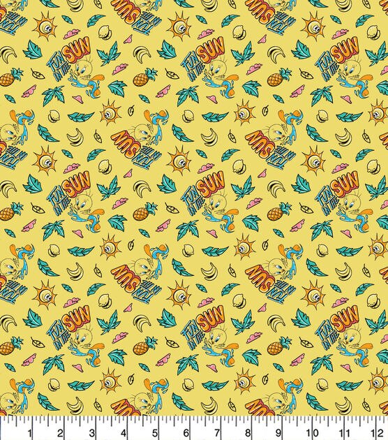 Looney Tunes Fun Sun Cotton Fabric