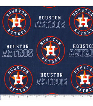 Youth Stitches Navy Houston Astros Heat Transfer T-Shirt