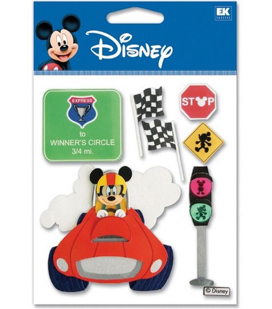 EK Success  Disney Mickey Mouse & Friends Color Block Scrapbook Paper –  Scrapbook Supply Companies