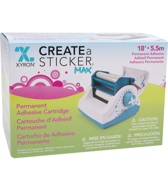 Xyron Model 500 Create a Sticker Machine (Partial Roll Inside)