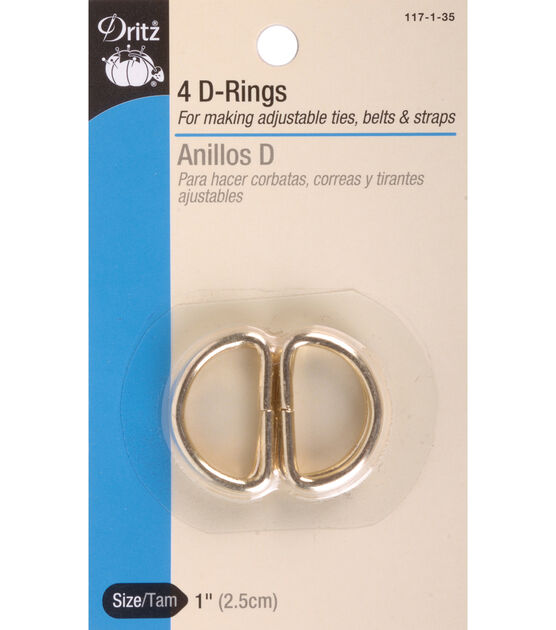 150 Pieces Metal D Rings 1 Inch Non Welded Nickel Hardware Bags Ring for  Sewing