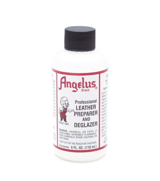 Angelus Leather Preparer & Deglazer, 1 oz.