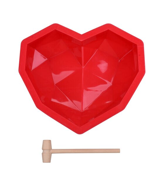 Jello Molds Plastic Molde Mexicano en Forma Corazon 3D/Hearts Dia de los  Amor