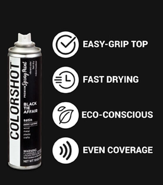 Colorshot 10oz Satin Spray Paint, , hi-res, image 7