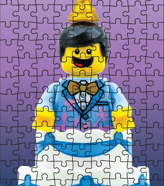 LEGO Blue Edition Mystery Minifigure Mini Puzzle Set, , hi-res, image 5