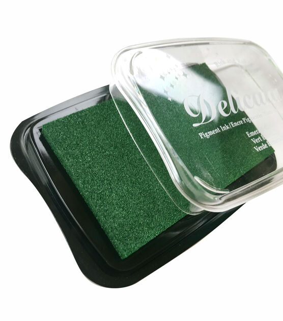 Tsukineko Delicata Metallic Ink Pad - Emerald Green – niconeco zakkaya