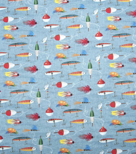  Spoonflower Fabric - Fly Lures Fishing Outdoors Boys Pattern  Printed on Petal Signature Cotton Fabric by The Yard - Sewing Quilting  Apparel Crafts Decor
