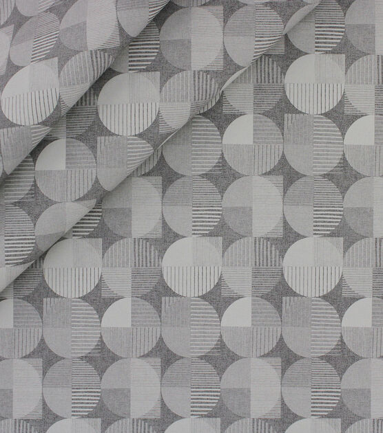 Richloom Eckel Graphite Vinyl Fabric, , hi-res, image 3