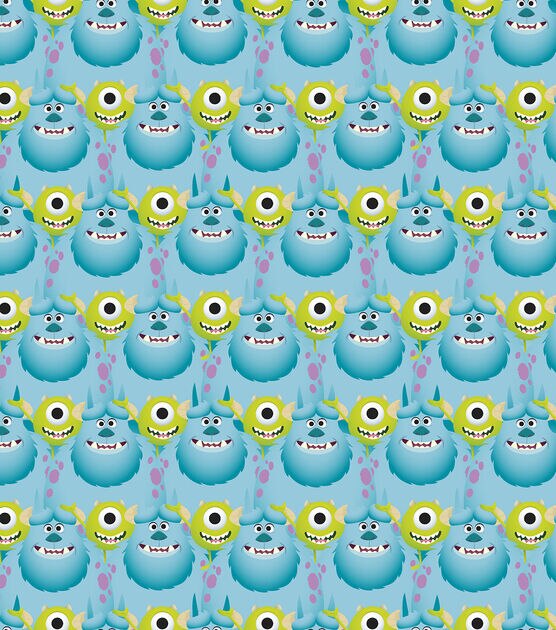 Disney Monsters Inc Sulley Kitty Color Chalk Graphic Sticker