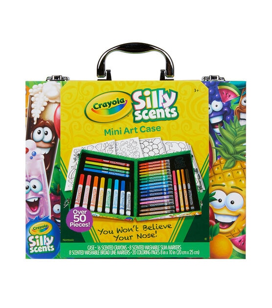 Crayola 52ct Silly Scents Inspiration Art Case Kit