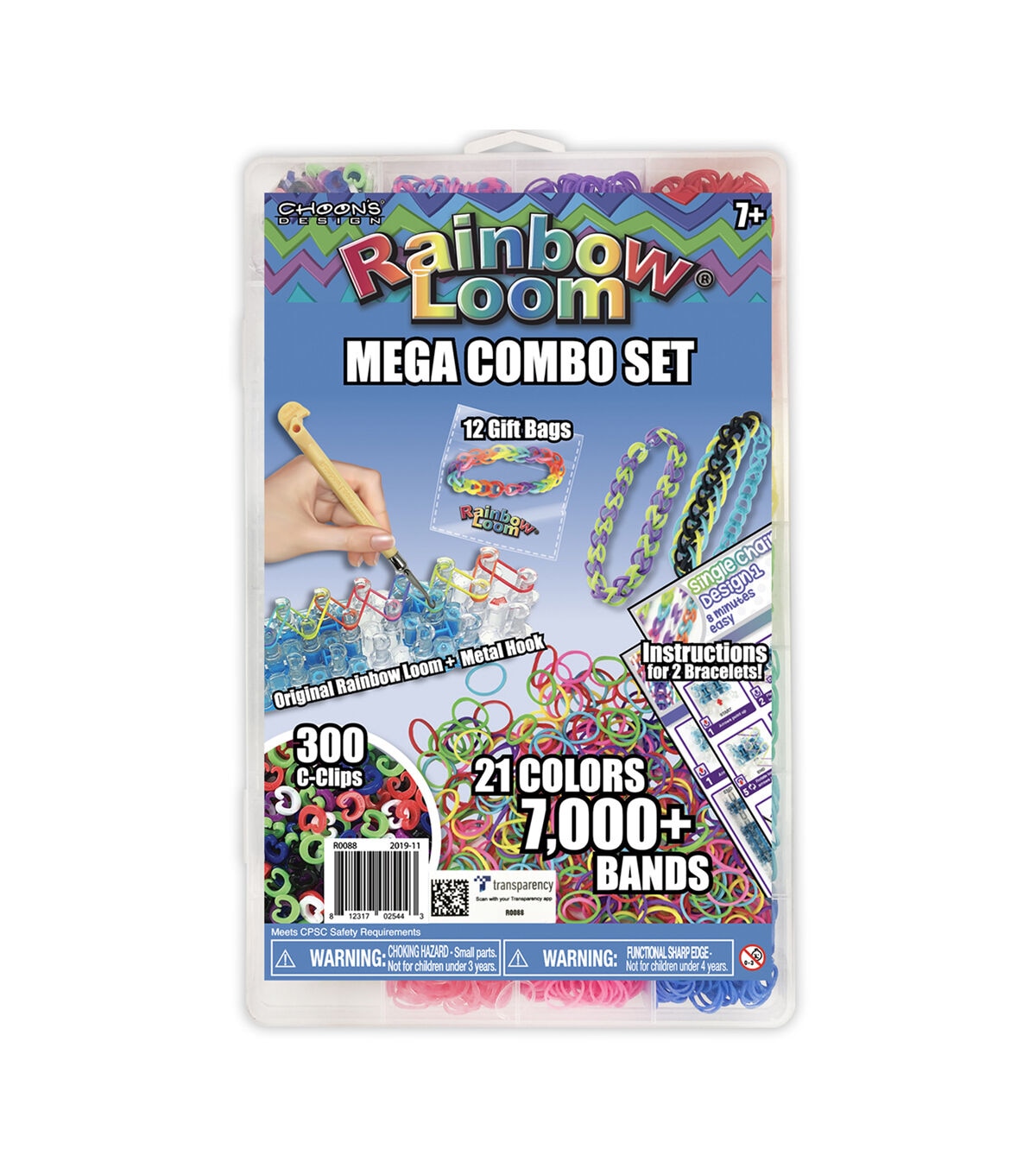 Rainbow Loom Treasure Box - Neon - A2Z Science & Learning Toy Store