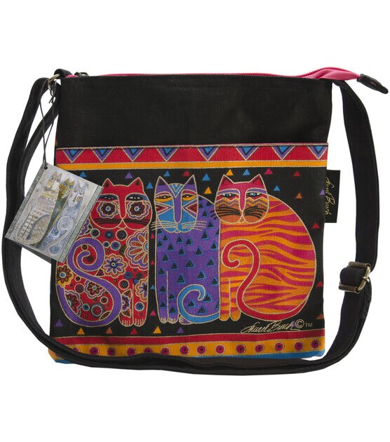 Womens Garland Flora Quilted Shoulder Bag Multi