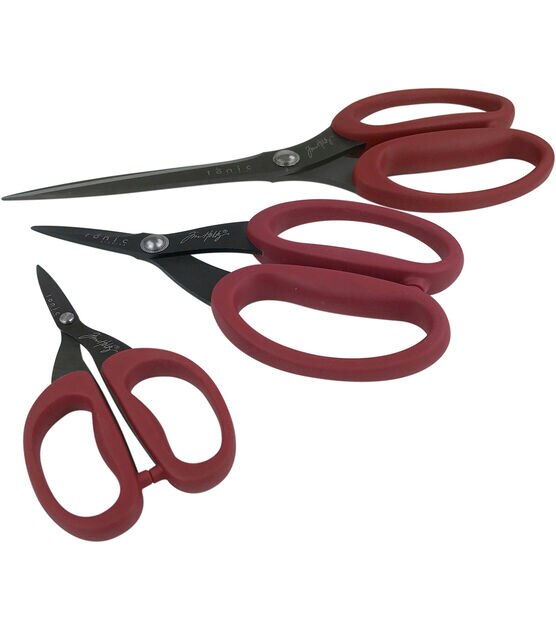 Tim Holtz - 7 Kushgrip Non-Stick Serrated Scissors