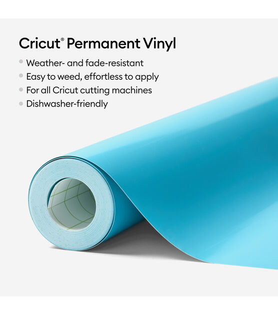 Cricut Permanent Vinyl - Kelly Green, 12 x 15 ft, Roll