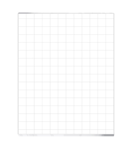 Multiple Sizes Clear Stamp Block & Handle Set, Acrylic Block For Clear  Stamps