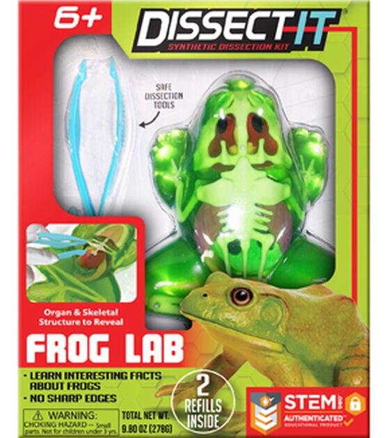 Dissect It 6ct Frog Lab Science Kit