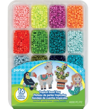 Perler Mini Beads 2000/Pkg-Black