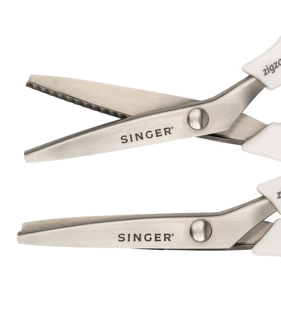 SINGER Fabric and Craft Scissors - Pink/White, 2 pk - Fred Meyer