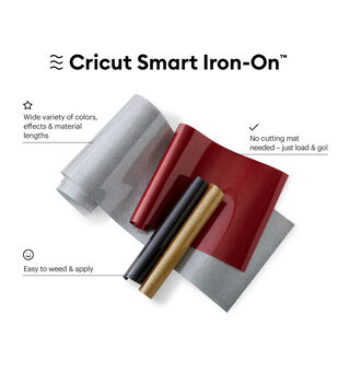 Rollo de vinil textil Iron-on Smart Cricut 13 Pulg x 3 Pies