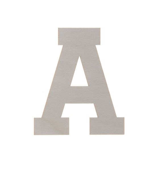 Wood Letters, 6 Inch LETTER J 