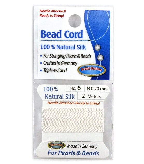 Stretch Magic Bead & Jewelry Cord-Glitter Silver