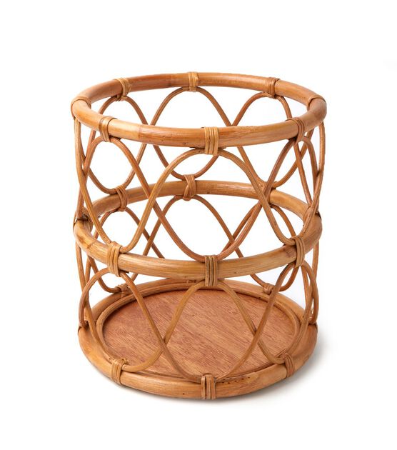 9" Rattan Basket by Place & Time