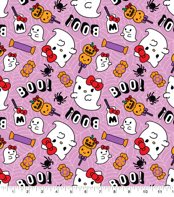 Hello Kitty Heads 100% Cotton Fabric