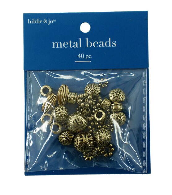 Gold Spacer Beads