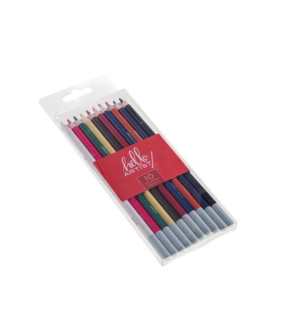 Hello, Artist! Colored Pencils 10pc, , hi-res, image 8