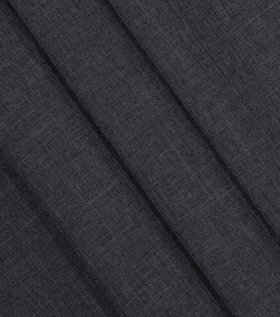 Denim Heather Solid Suiting Fabric, , hi-res, image 2